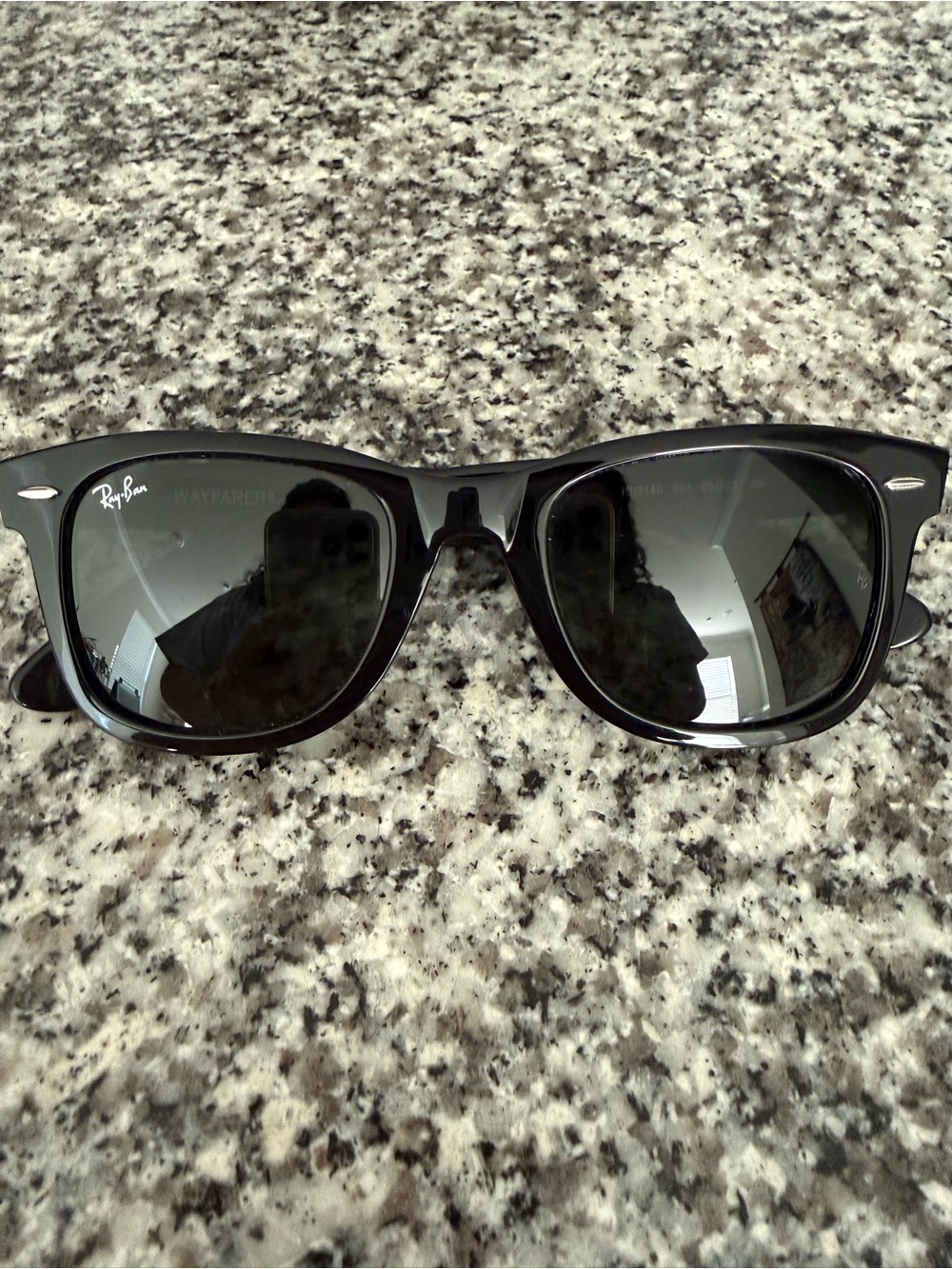 Ray-Ban Classic Black Wayfarer Sunglasses - Unisex